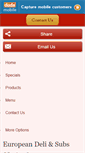 Mobile Screenshot of europeandelisubs.com